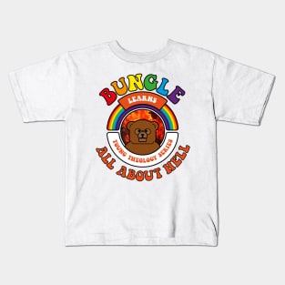 Bungle learns… All about Hell Kids T-Shirt